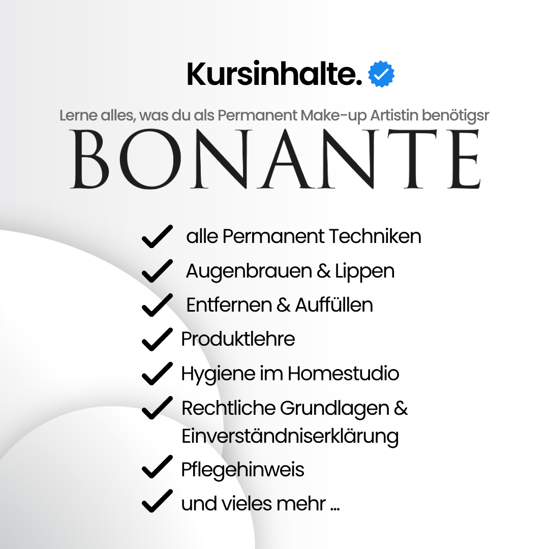 Permanent Make-Up Premium Online Schulung