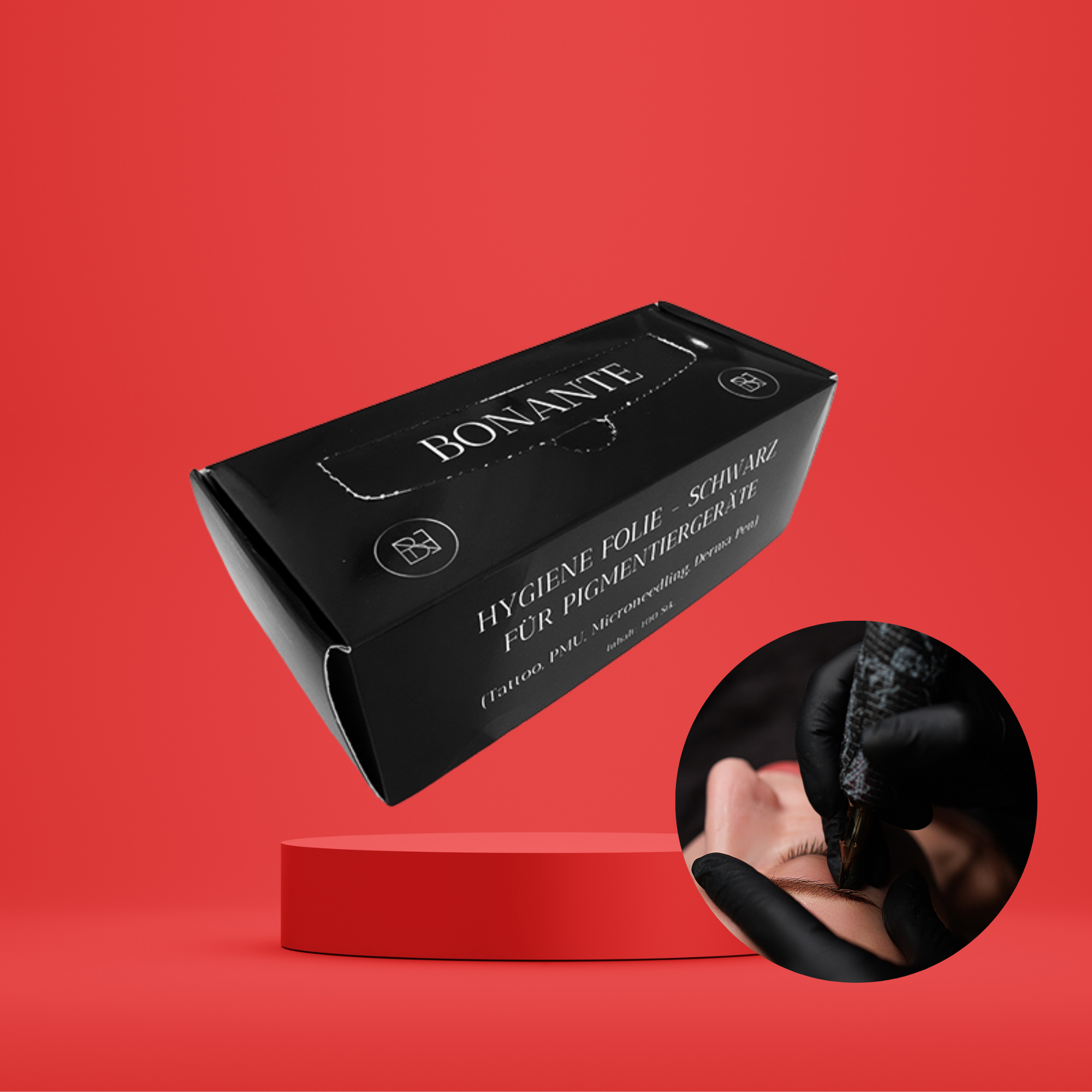 100 Maschinenabdeckung | Schutzfolie | Tattoo & Permanent Make-up | Einweg | Bonante®