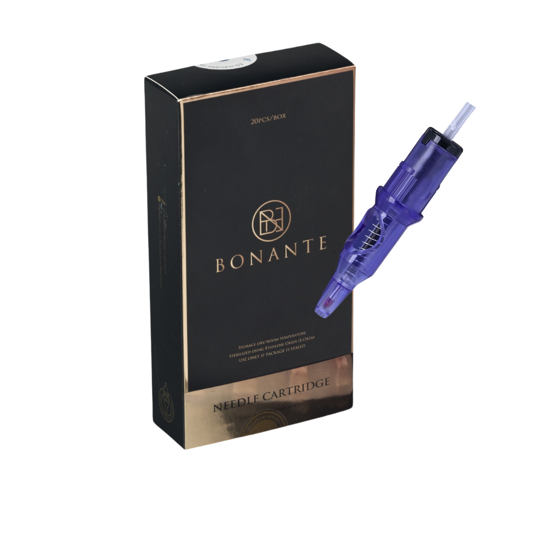 20 Stück/ Set PMU Übungsnadeln | PMU & Tattoo | Kugelschreiber | Bonante®️