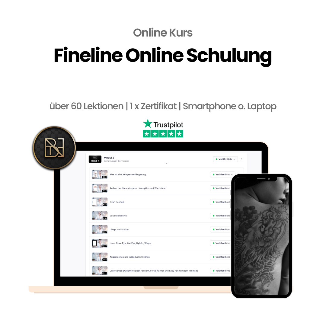 Fineline Tattoo Online Schulung