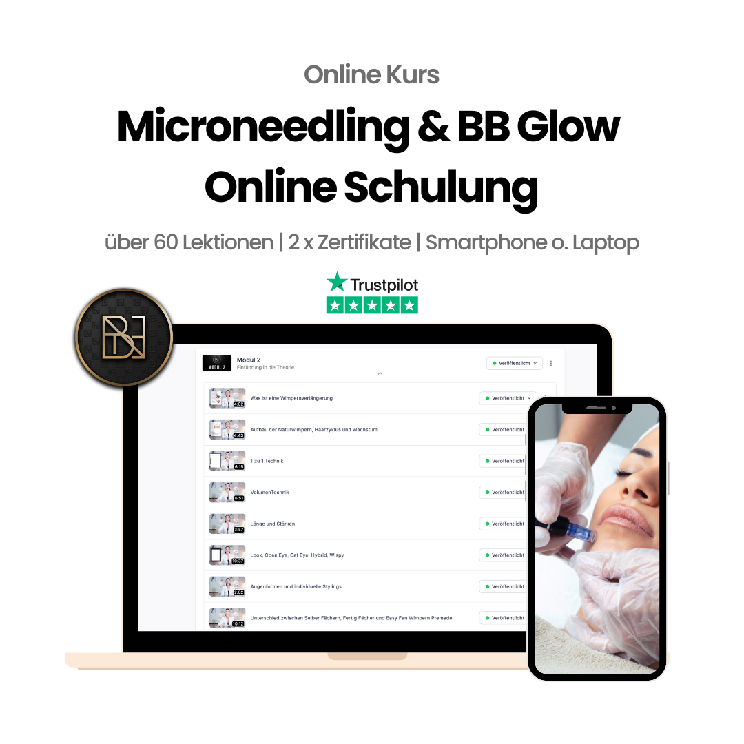 Microneedling & BB Glow Online Schulung