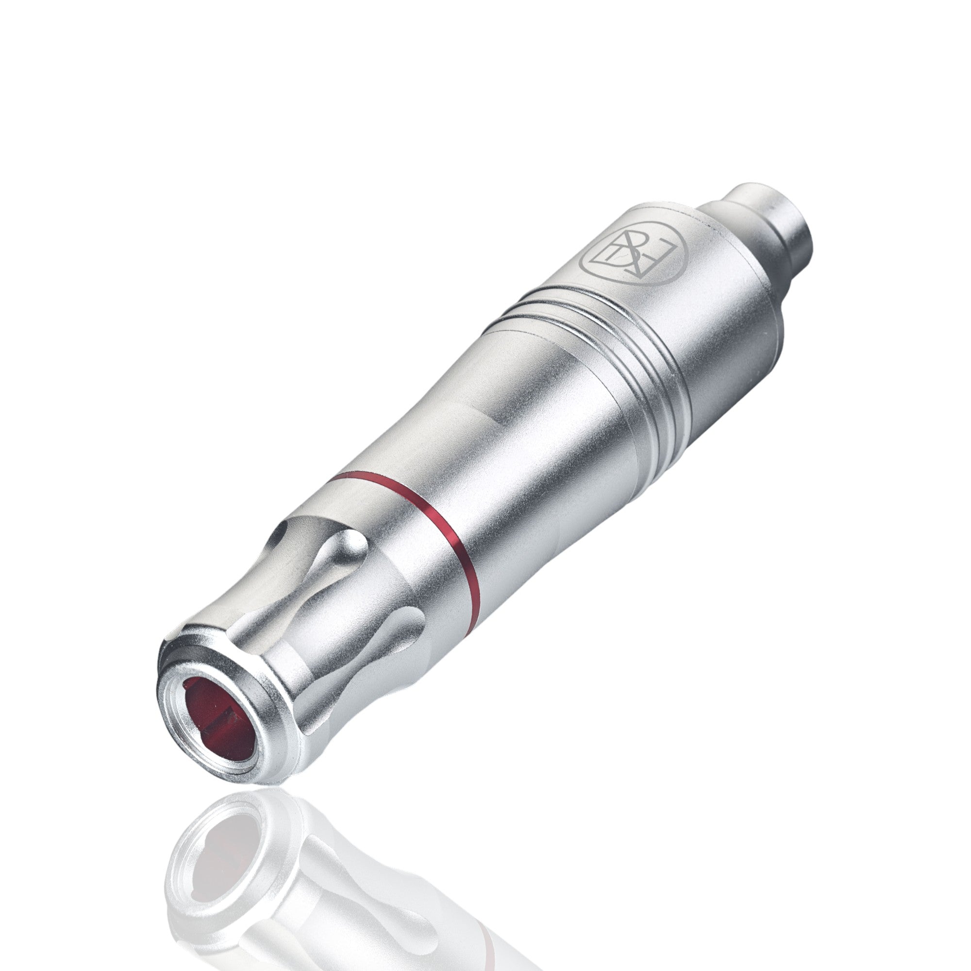 Permanent Make-Up Maschine - Tattoo Maschine - Präzision und Leistung - Stufenlos einstellbar - silber/rot | Bonante® Vorverkauf BlackWeek Sale