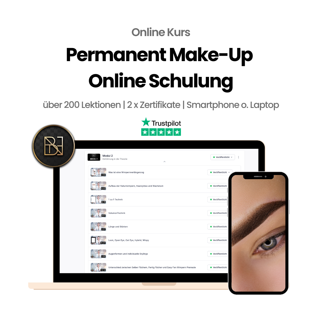 Permanent Make-Up Premium Online Schulung