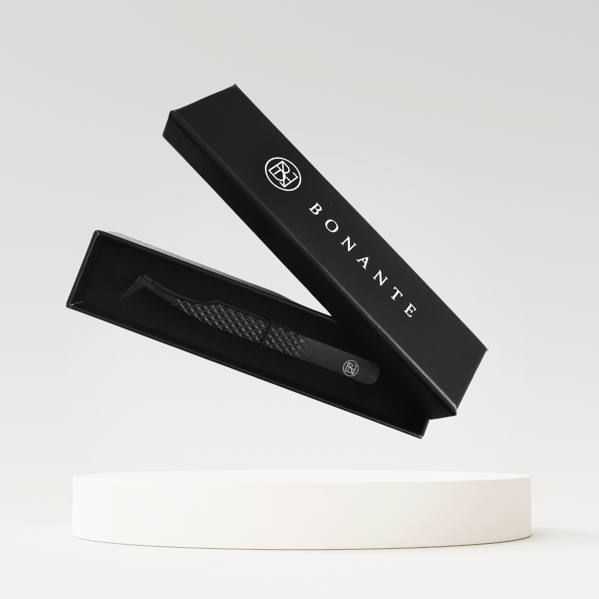 Wimpernverlängerung Pinzette - Volumen Pinzette - Präzision und Komfort | Bonante®️