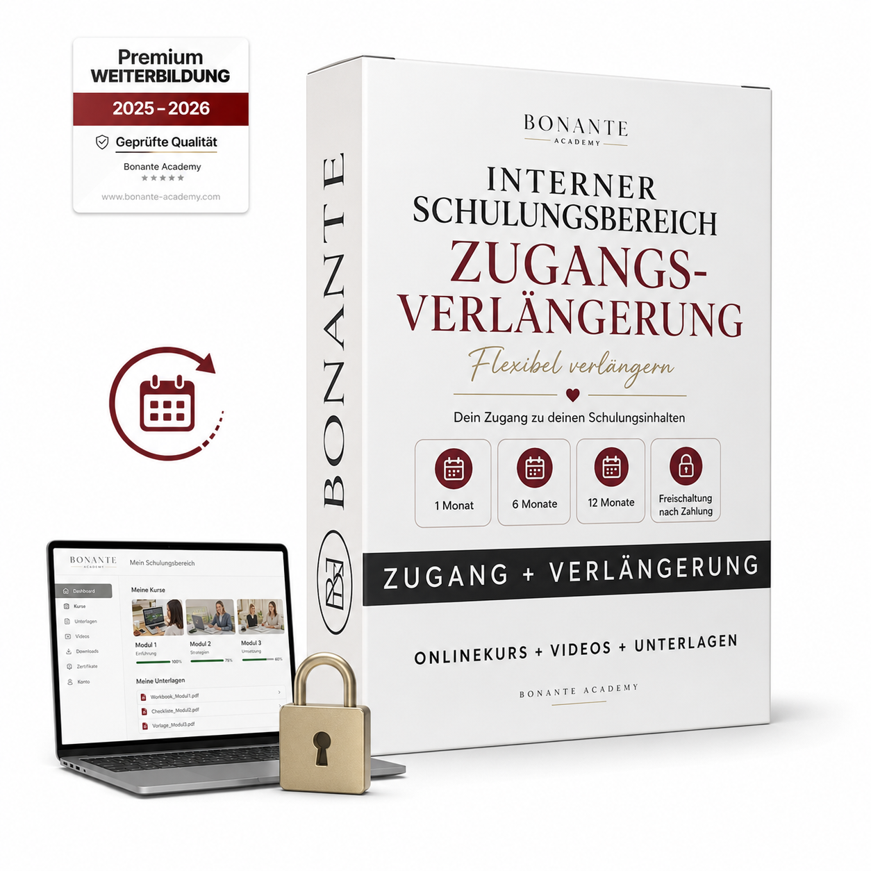 Interner Schulungsbereich – Zugangsverlängerung