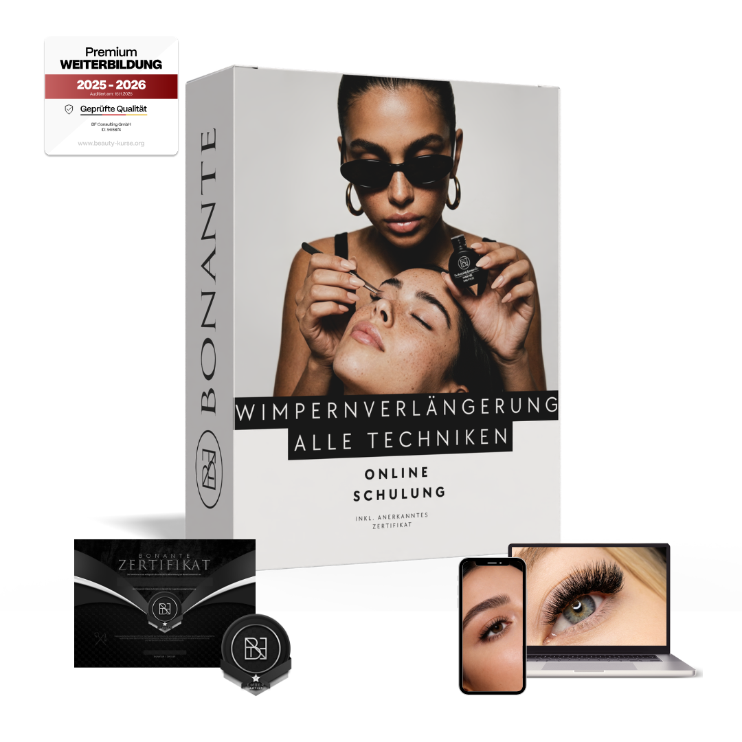 Wimpernverlängerung Online-Schulung