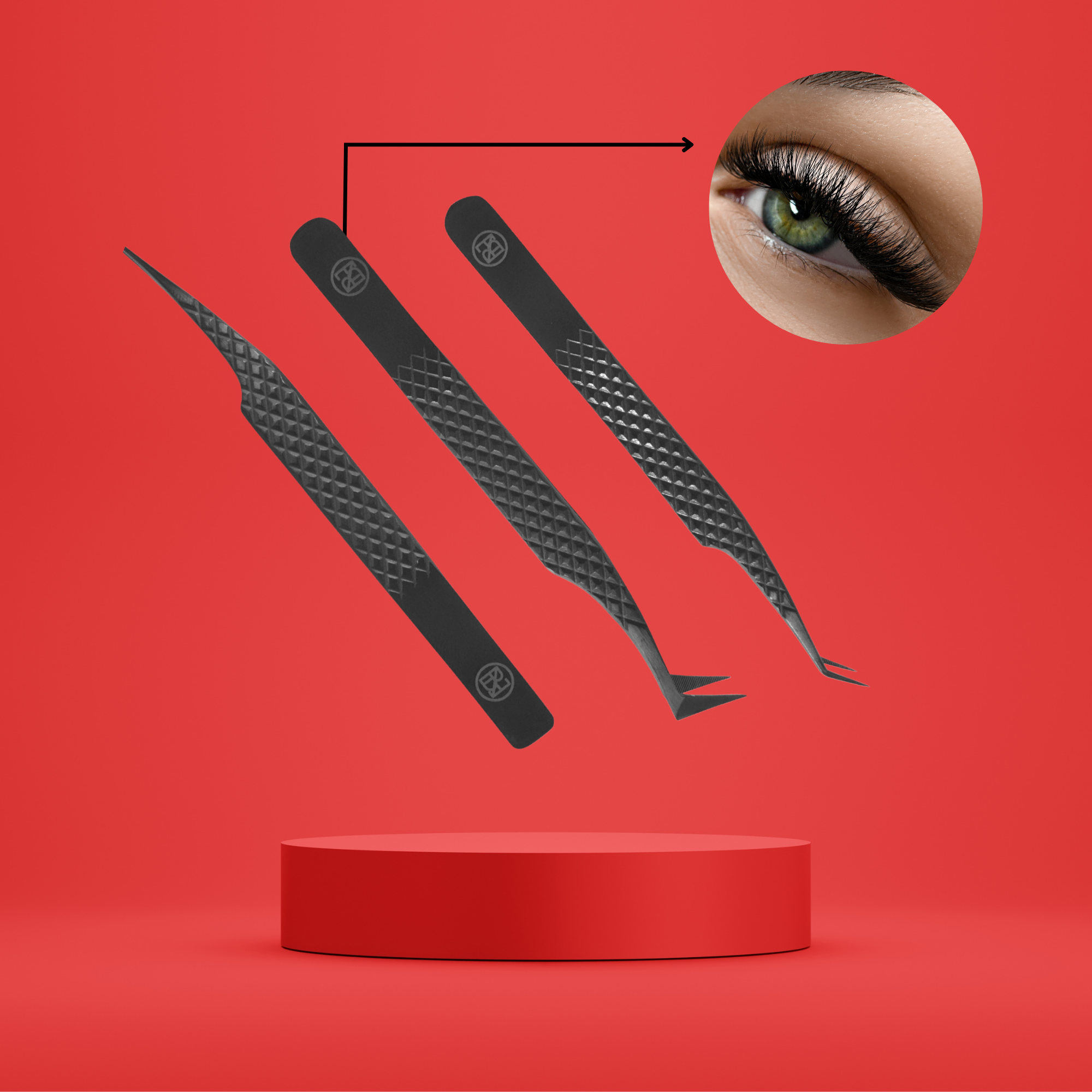 Wimpernverlängerung Pinzette | zum Trennen geeignet | Bonante®️