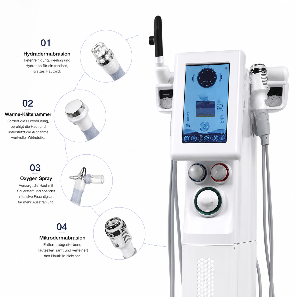 Bonante® AquaPure Pro – Professionelles Aqua Facial Gerät | NiSV-frei | Hydradermabrasion & Mikrodermabrasion