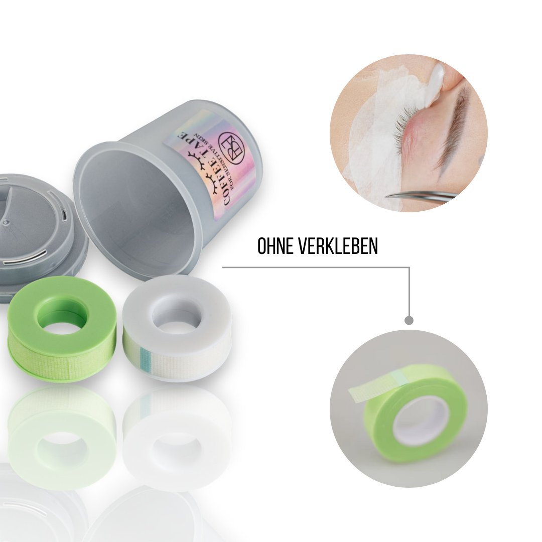 Wimperntape - Schonendes Fixiertape für Wimpernverlängerung | Bonante®️