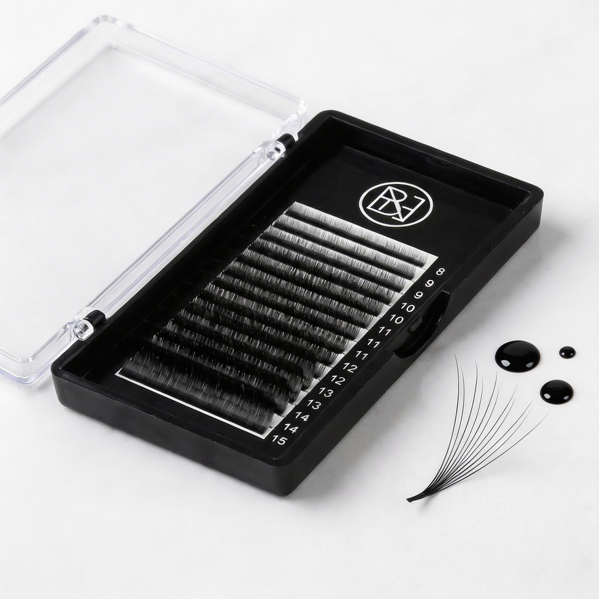 Wimpernverlängerung Easy Fan| C-Curl 8-15mm in 0.05 oder 0.07 mm