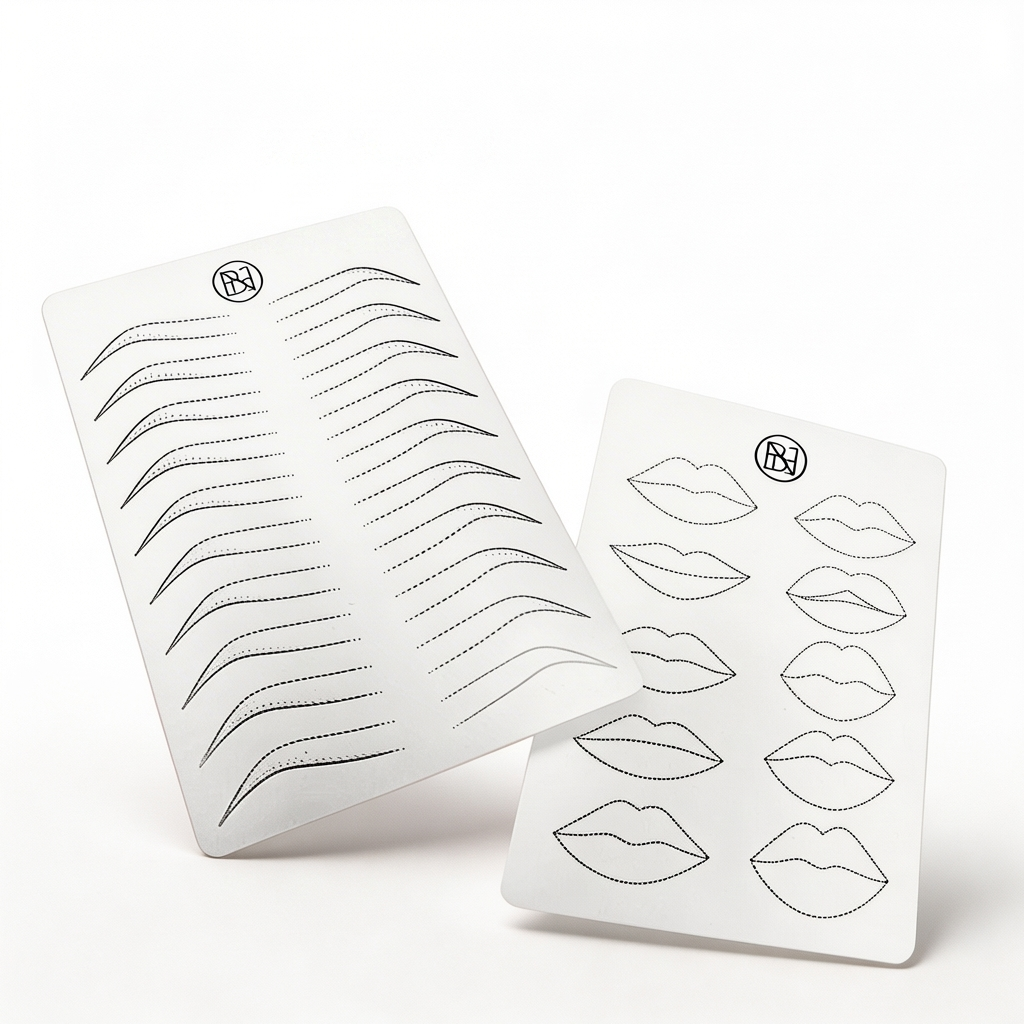 Permanent Make-up Übungshaut Set