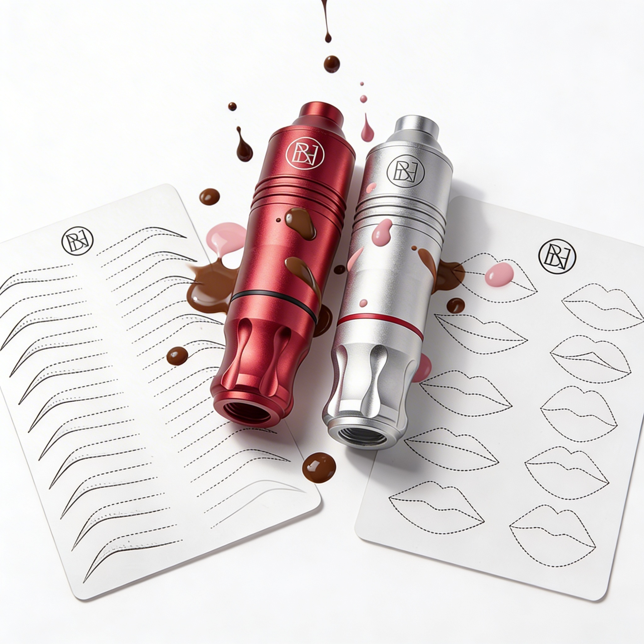 Permanent Make-up Übungshaut Set