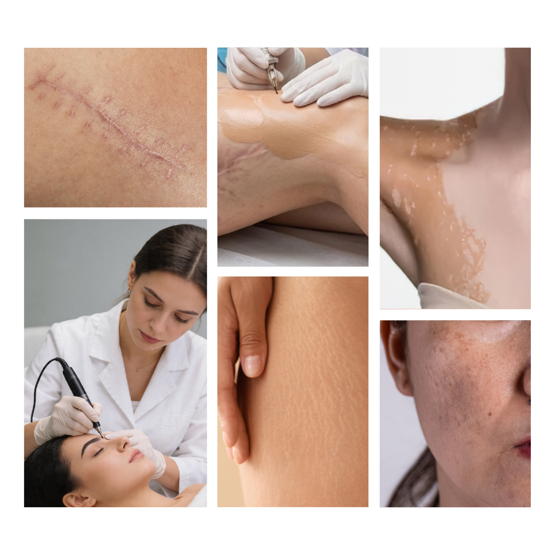 Medizinische Pigmentierung Schulung