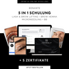 5 in 1 Schulung inkl. 5 Zertifikate | Bonante®️