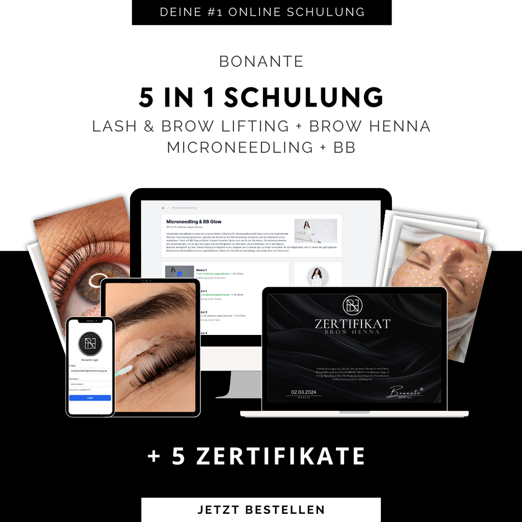 5 in 1 Schulung inkl. 5 Zertifikate | Bonante®️