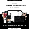 Permanent Make-Up Augenbrauen & Lippen Online Schulung