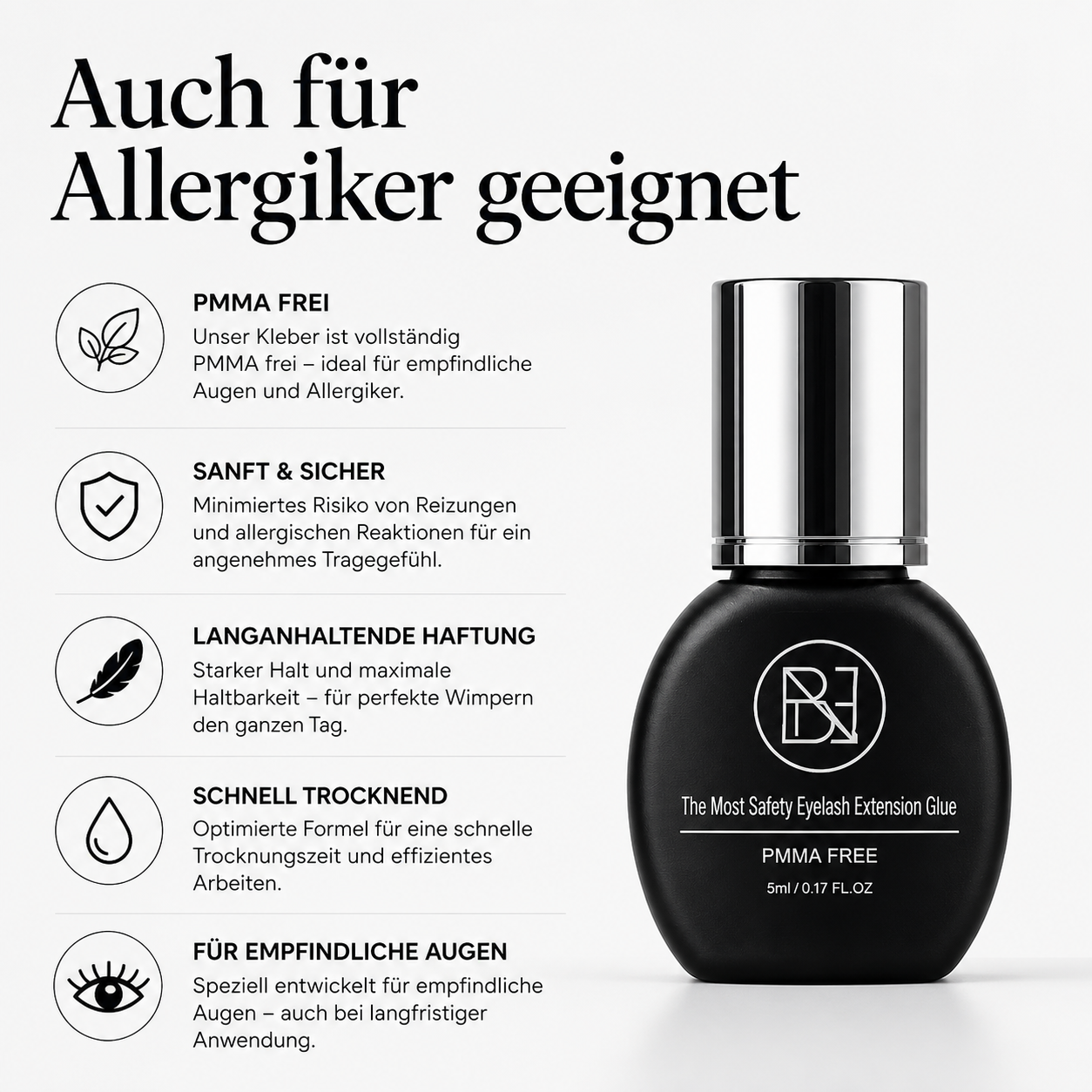 Sommer-Halt-Set | PMMA-freier Kleber + Primer + Super Bonder