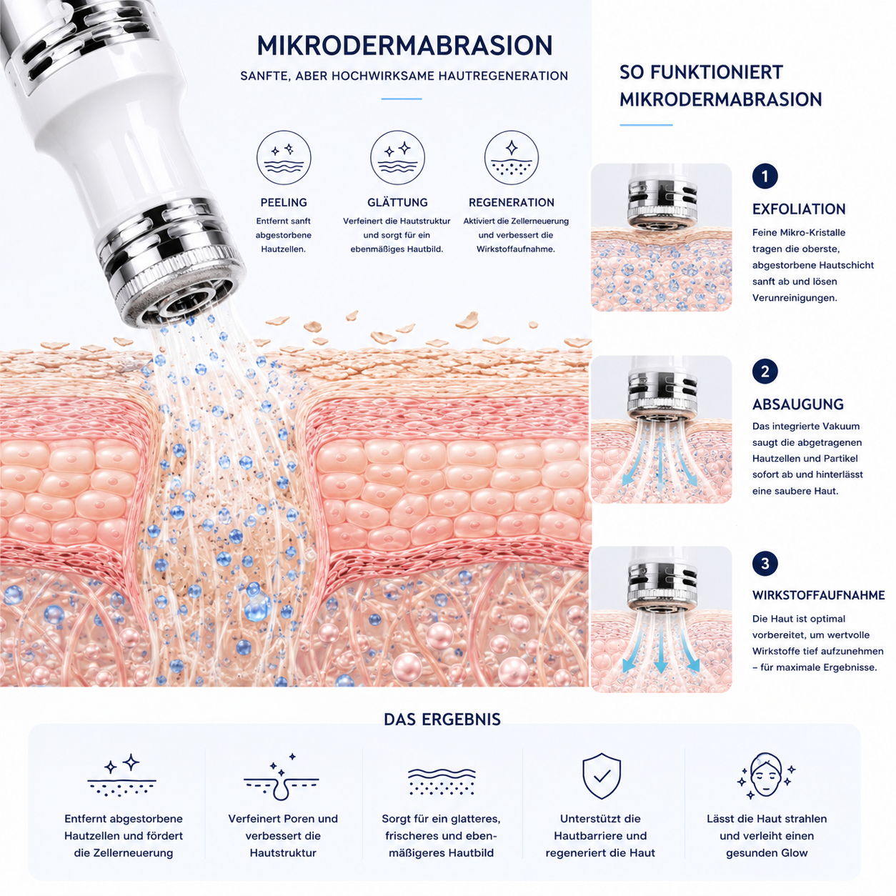 Bonante® AquaPure Pro – Professionelles Aqua Facial Gerät | NiSV-frei | Hydradermabrasion & Mikrodermabrasion