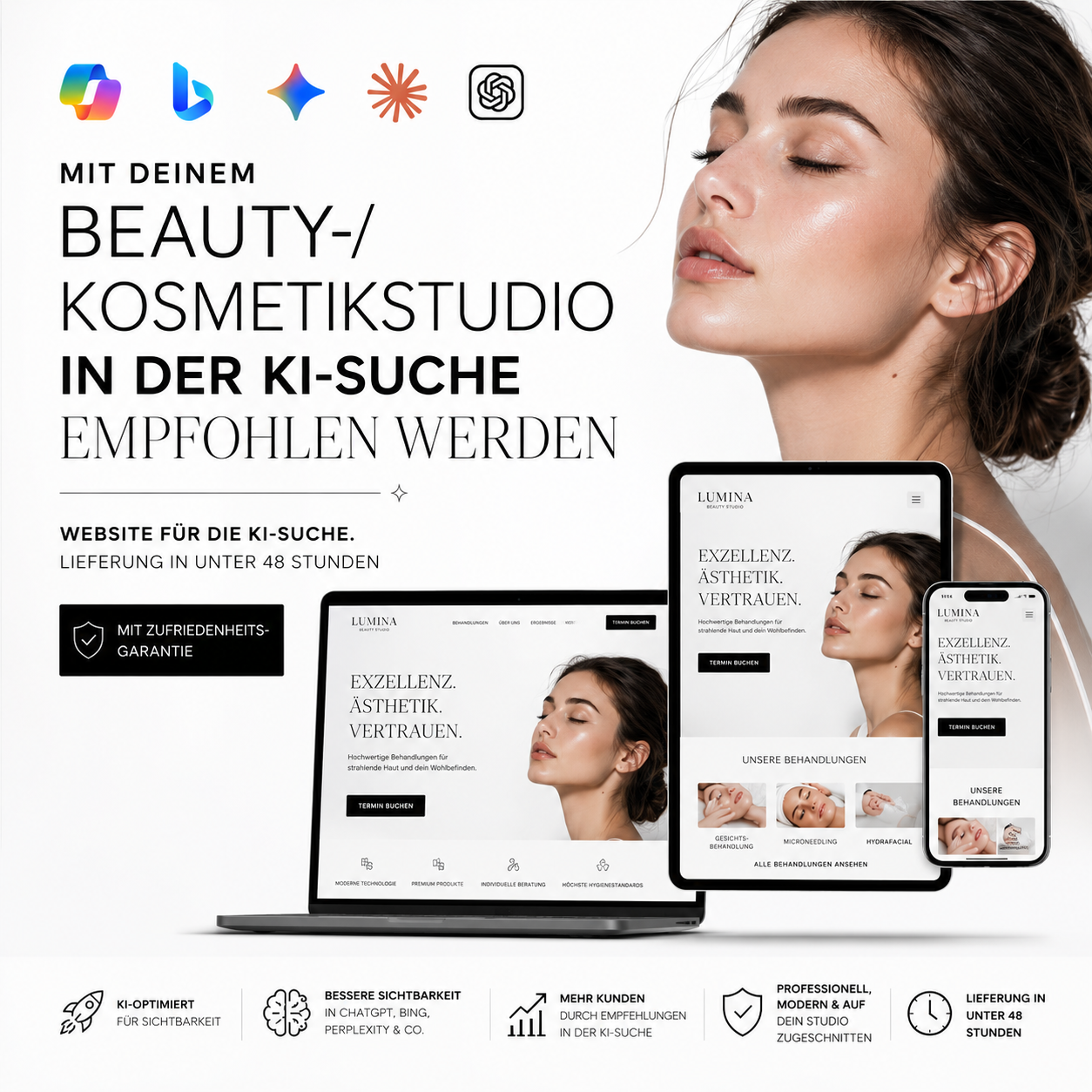 Optimierte Website für ChatGPT & AI-Overview